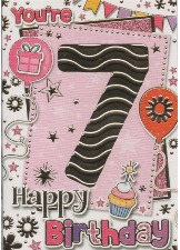 You're 7 Happy Birthday